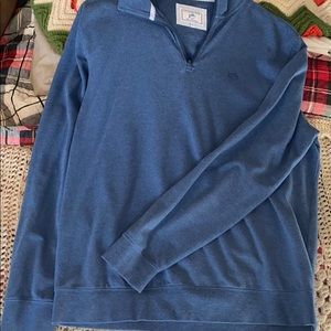 Blue Southern tide Quarter Zip